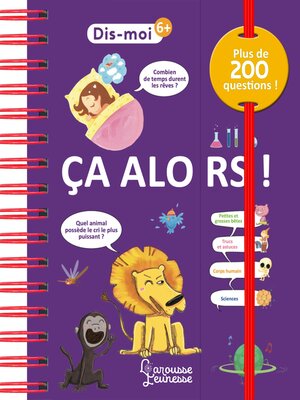 cover image of Ça alors !